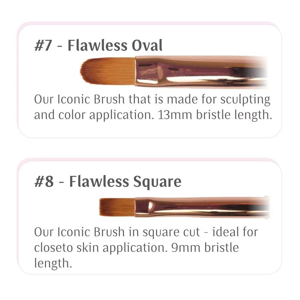 MAGIC GEL MASTER ARTIST BRUSH SET - Purple Beauty Supplies