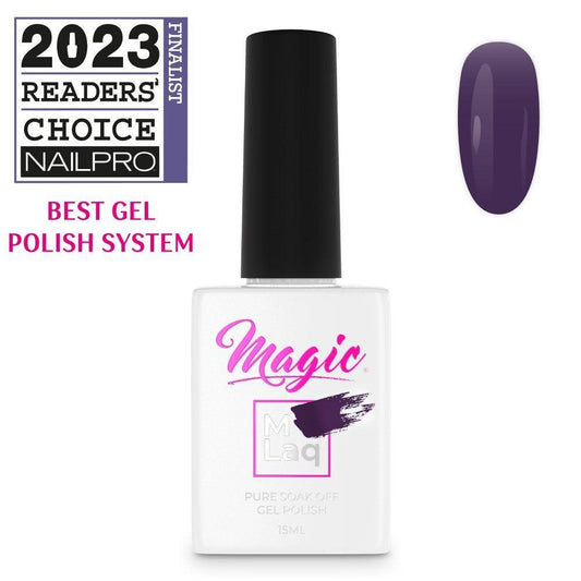 MAGIC GEL MLaq SMOKY PURPLE #267 - Purple Beauty Supplies