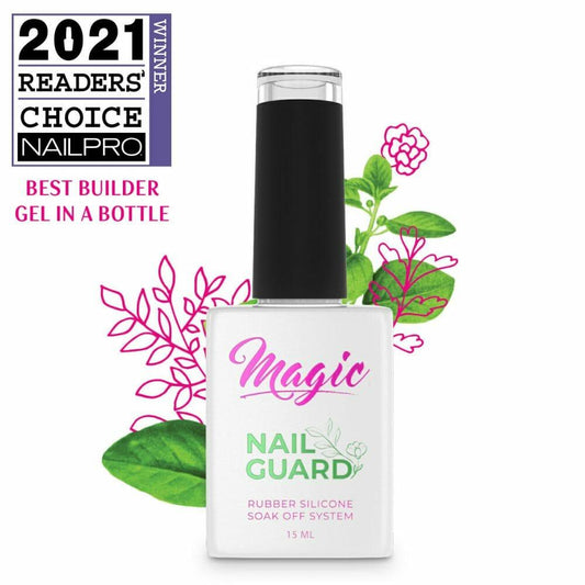 MAGIC GEL NAILGUARD CLEAR BUILDER 15 ML - Purple Beauty Supplies