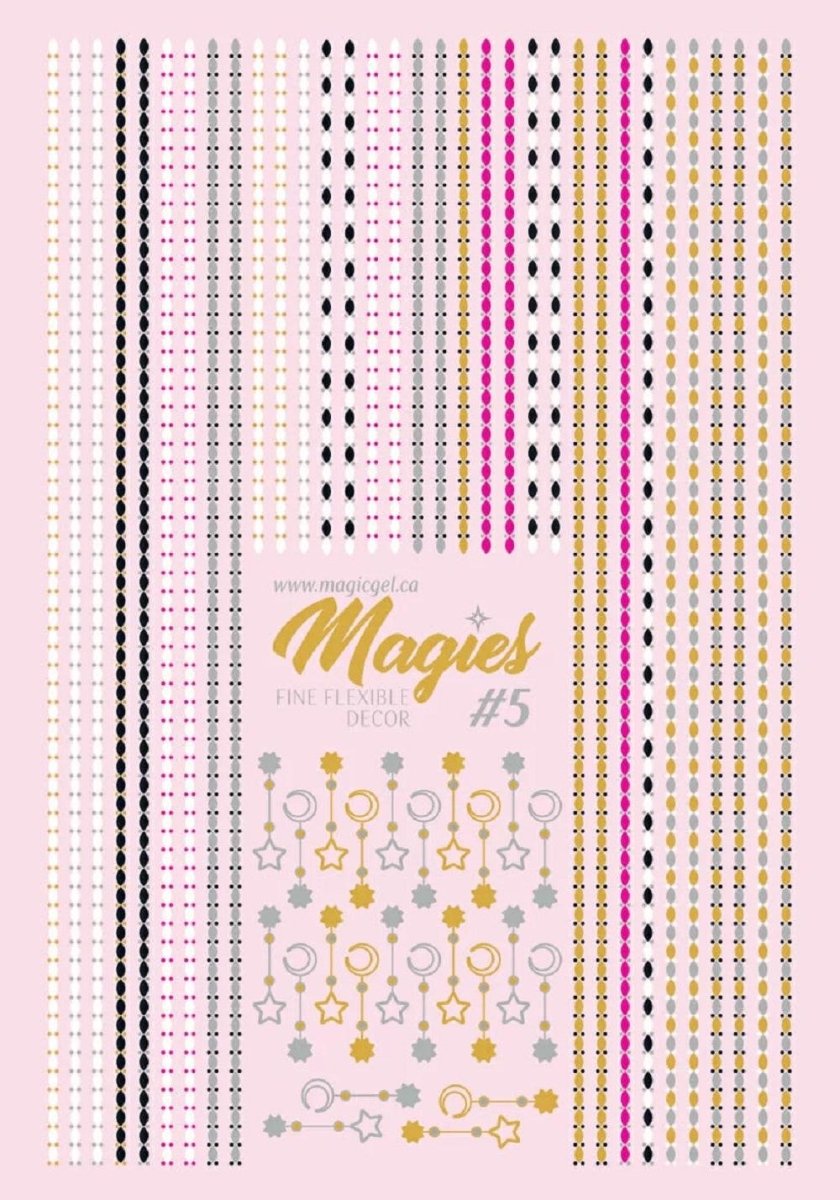 MAGIC MAGIES FLEXIBLE DECOR #5 - Purple Beauty Supplies