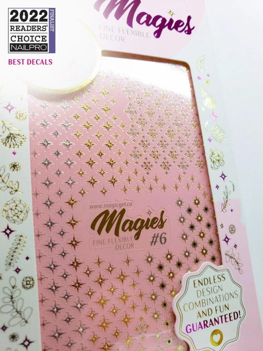 MAGIC MAGIES FLEXIBLE DECOR #6 - Purple Beauty Supplies