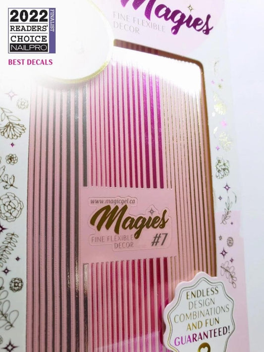 MAGIC MAGIES FLEXIBLE DECOR #7 - Purple Beauty Supplies