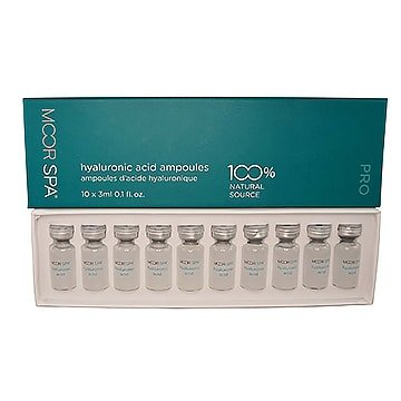 MOOR SPA PROFESSIONAL HYALURONIC ACID AMPOULES 10 X 3 ML - Purple Beauty Supplies