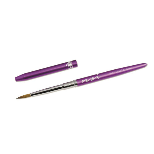 NSI # 6 BABY GRAND KOLINSKY BRUSH W/ LID NEW LOOK!! - Purple Beauty Supplies