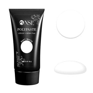 NSI POLYPASTE SOFT WHITE 30 GM - Purple Beauty Supplies