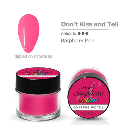 NSI SIMPLICITE COLOUR DON'T KISS AND TELL 7 GM - Purple Beauty Supplies
