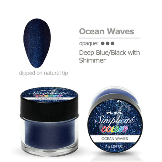 NSI SIMPLICITE COLOUR OCEAN WAVES 7 GM - Purple Beauty Supplies