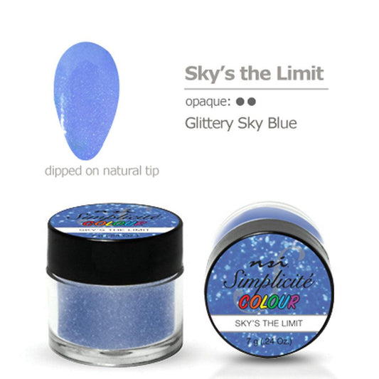 NSI SIMPLICITE COLOUR SKY'S THE LIMIT 7 GM - Purple Beauty Supplies