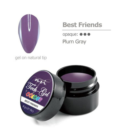 NSI TECH GEL COLOUR LED/UV BEST FRIENDS 7 GM - Purple Beauty Supplies