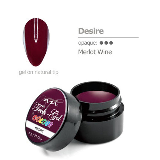 NSI TECH GEL COLOUR LED/UV DESIRE 7 GM - Purple Beauty Supplies