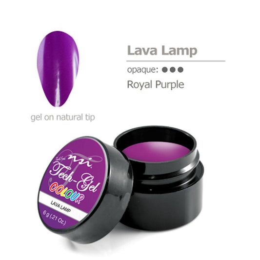 NSI TECH GEL COLOUR LED/UV LAVA LAMP 7 GM - Purple Beauty Supplies