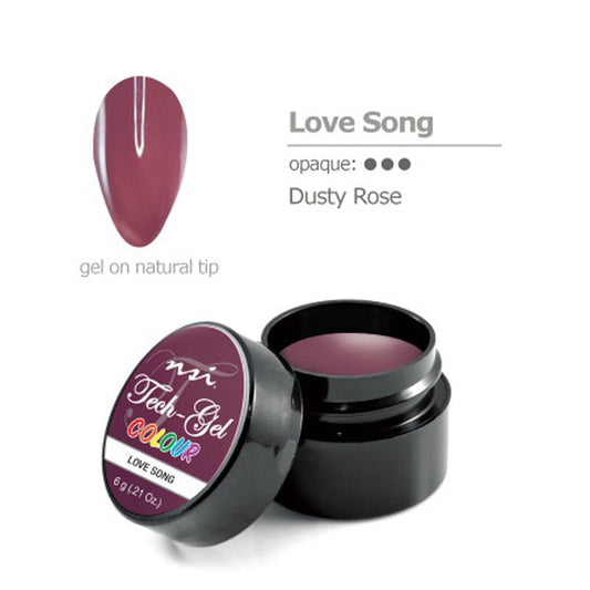 NSI TECH GEL COLOUR LED/UV LOVE SONG 7 GM - Purple Beauty Supplies