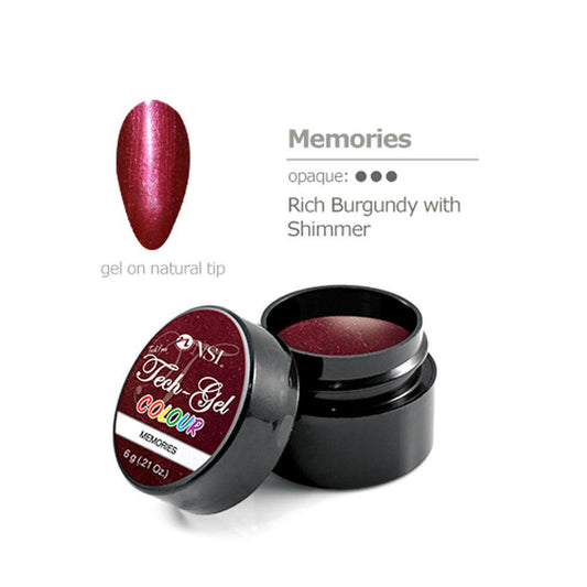 NSI TECH GEL COLOUR LED/UV MEMORIES 7 G - Purple Beauty Supplies