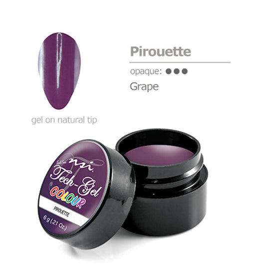 NSI TECH GEL COLOUR LED/UV PIROUETTE 7 GM - Purple Beauty Supplies