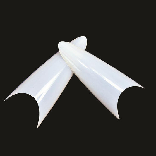 NSI TECH TIP ALMOND NATURAL TIP 50 CT REFILL #7 - Purple Beauty Supplies