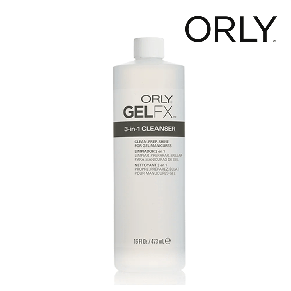 ORLY GEL FX 3-IN-1 CLEANSER 16 OZ/473 ML - Purple Beauty Supplies