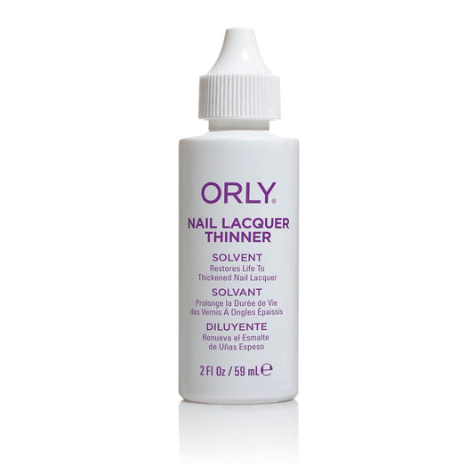ORLY NAIL LACQUER THINNER 2 OZ/59 ML - Purple Beauty Supplies