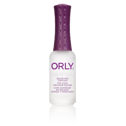 ORLY SEC'N DRY .3 OZ/9 ML - Purple Beauty Supplies