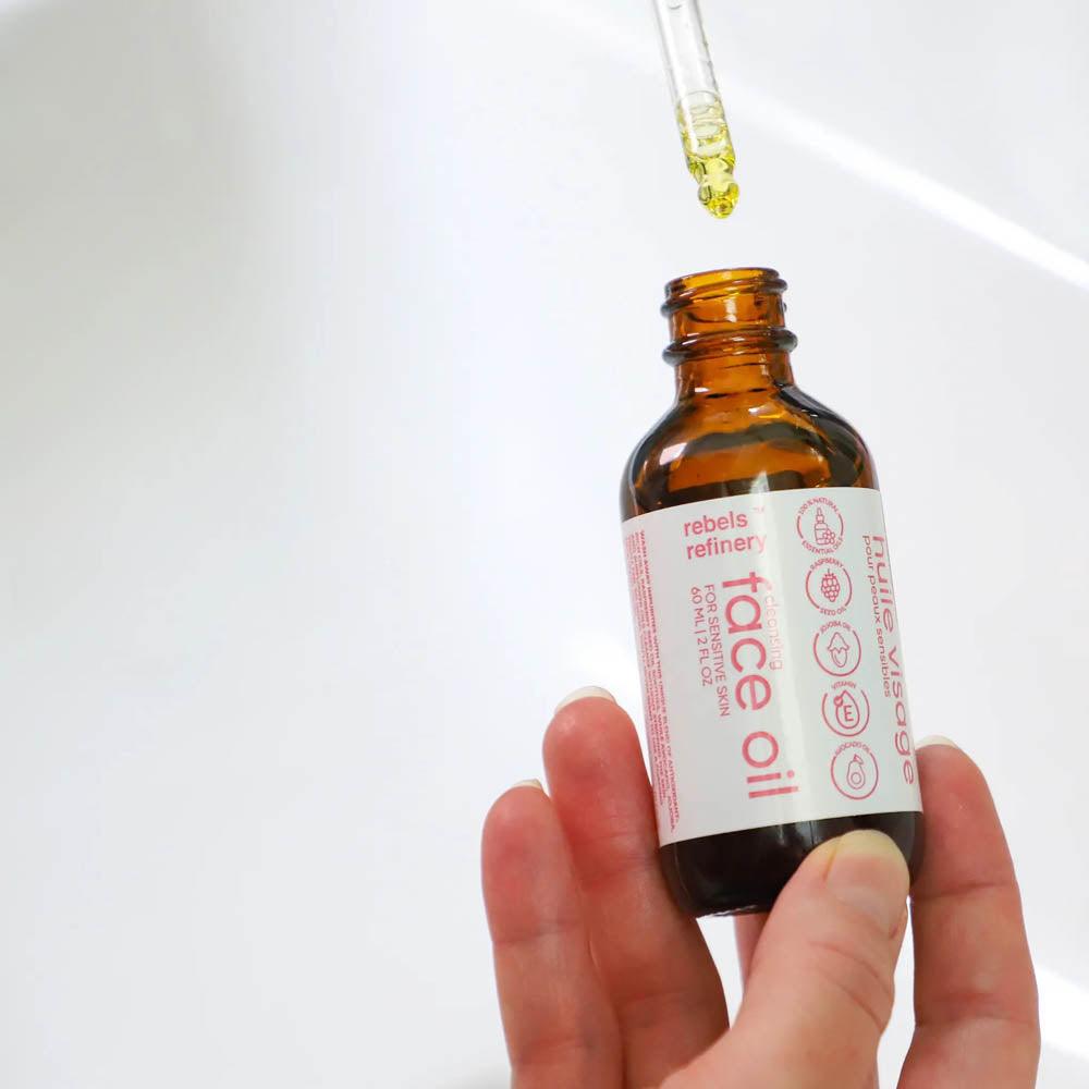 REBELS REFINERY CLEANSING FACE OIL 60 ML - Purple Beauty Supplies