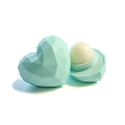 REBELS REFINERY TEAL HEART LIP BALM - SWEET MINT - Purple Beauty Supplies