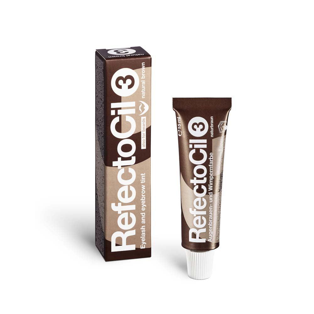 REFECTOCIL NATURAL BROWN-3 TINT .5 OZ/15 ML - Purple Beauty Supplies