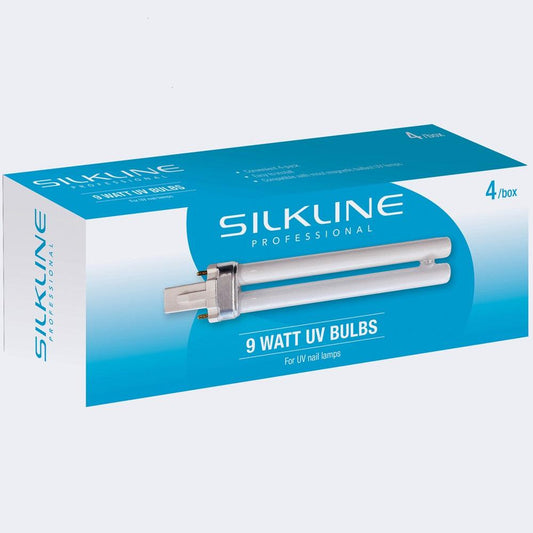 SILKLINE 9W UV BULB 4 PK - Purple Beauty Supplies