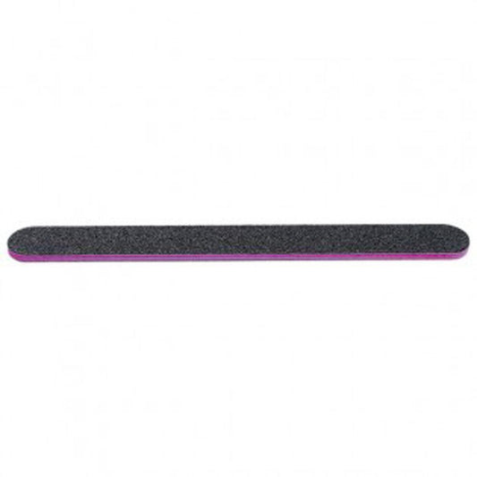 SILKLINE DISPOSABLE BLACK FILE 240/240 LAVENDER CENTRE - Purple Beauty Supplies
