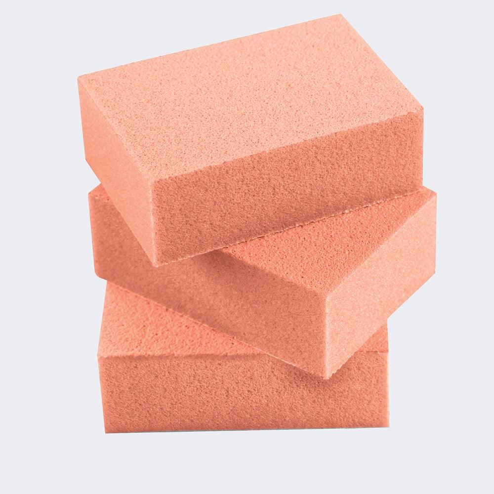 SILKLINE MINI ORANGE BLOCK BUFFER 100/180 GRIT 50 PK - Purple Beauty Supplies