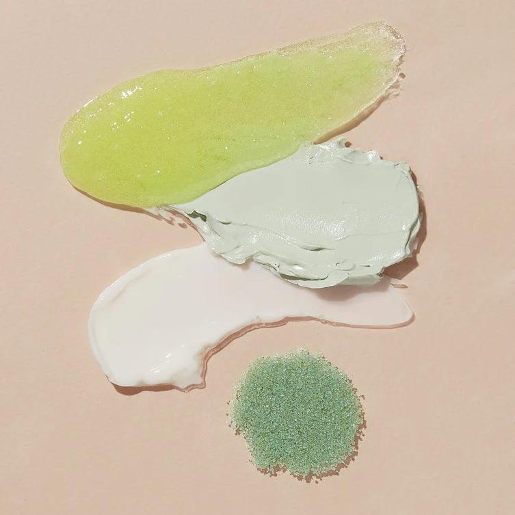 VOESH PEDI IN A BOX DELUXE 4 STEP - GREEN TEA DETOX - Purple Beauty Supplies